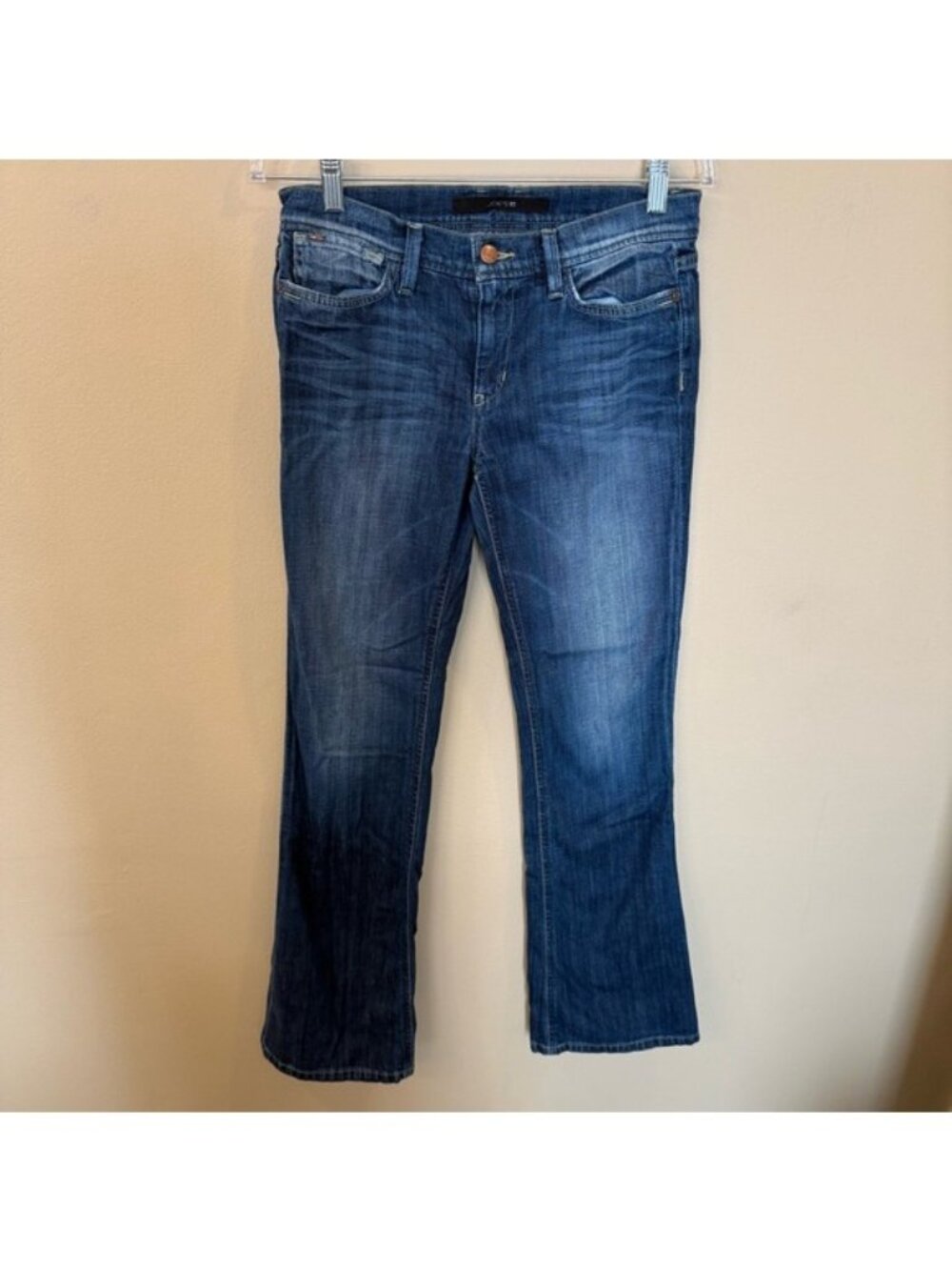 Joe’s Jeans Provocateur Bootcut Womens 27 Waist Dark Wash Stretch Denim Mid Rise